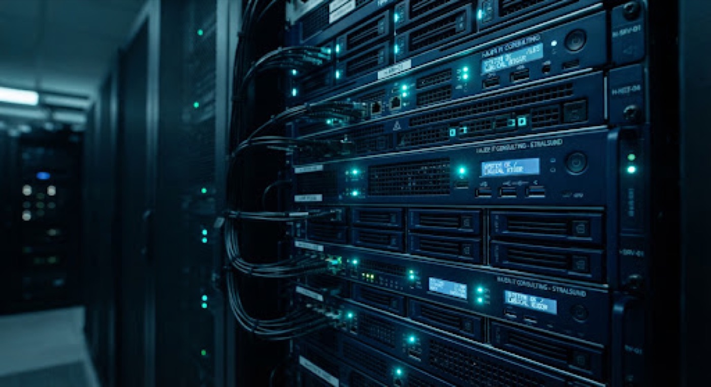 Server-Infrastruktur von Hajer IT Consulting, Stralsund